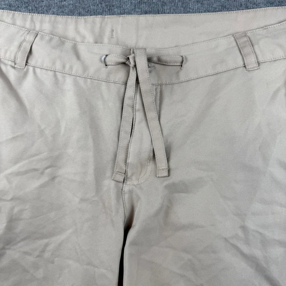 Magellan Outdoors Hiking Shorts Women's XXL Khaki Tan Drawstring Utility Cargo